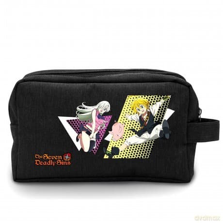 THE SEVEN DEADLY SINS - Toiletry Bag Meliodas, Elizabeth, & Hawk
