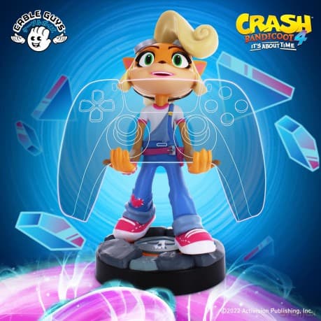 Crash Bandicoot 4 - Coco phone & controller holder (20 cm) / stojak Crash Bandicoot 4 - Coco (20 cm)