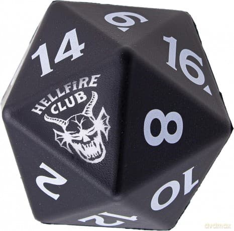 Stranger Things Hellfire Club Dice Stress Ball / gniotek antystresowy Stranger Things Hellfire club - kostka