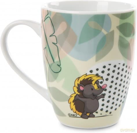 NICI Kubek hiena Helgi & tenrec Terek 310ml 10x8 cm 