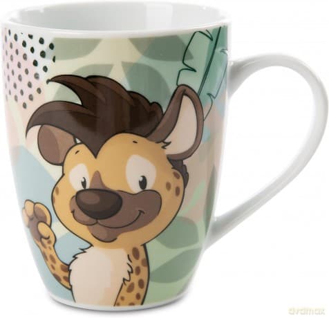 NICI Kubek hiena Helgi & tenrec Terek 310ml 10x8 cm 