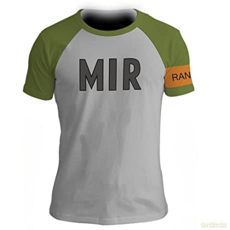 DRAGON BALL SUPER - Tshirt C17 Rangerman SS green & grey - premium