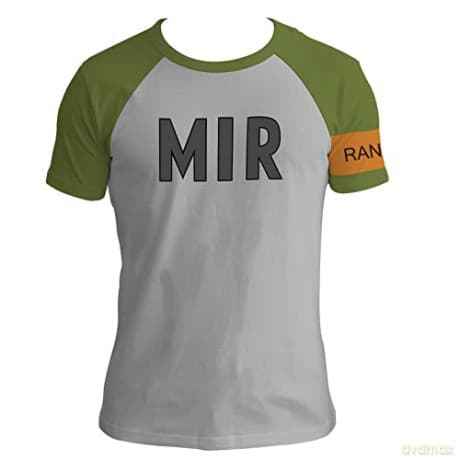 DRAGON BALL SUPER - Tshirt C17 Rangerman SS green & grey - premium