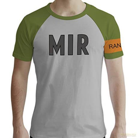 DRAGON BALL SUPER - Tshirt C17 Rangerman SS green & grey - premium