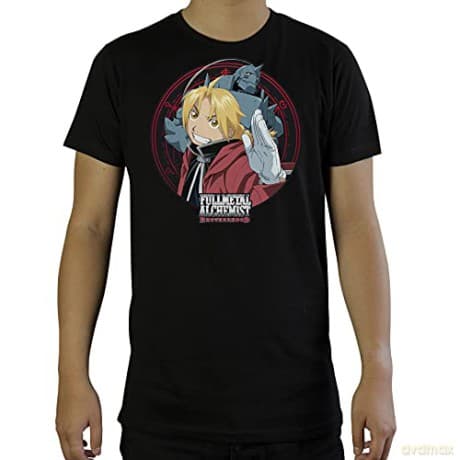 FULLMETAL ALCHEMIST - Tshirt Ed & Al man SS black - basic