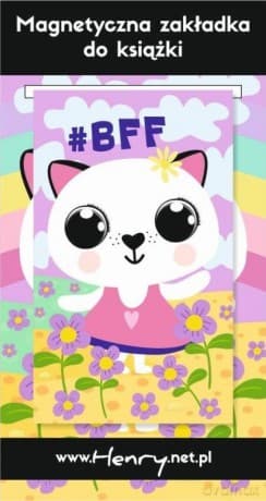 Zakładka magnetyczna kicia