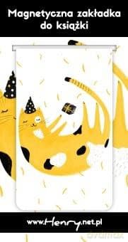 Zakładka magnetyczna kot