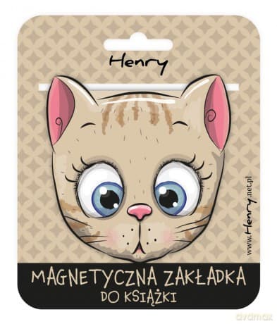 Zakładka magnetyczna Kotek