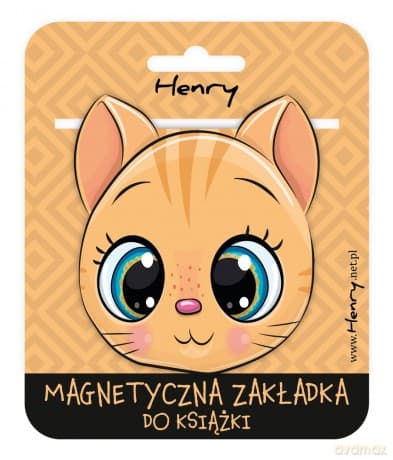 Zakładka magnetyczna Kotek rudy