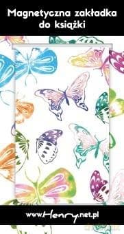 Zakładka magnetyczna motyle