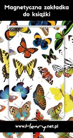 Zakładka magnetyczna motyle 2