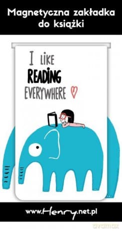 Zakładka magnetyczna słoń