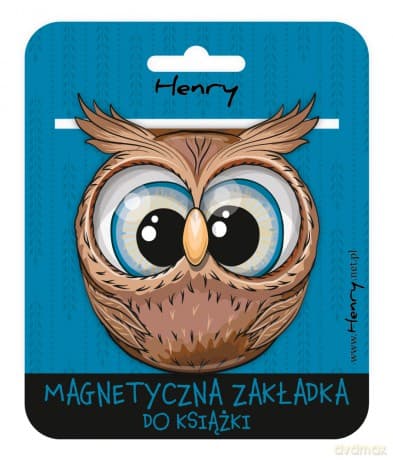 Zakładka magnetyczna Sowa