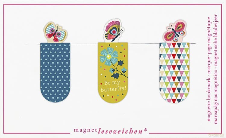 Zakładki Magnetyczne Motyle