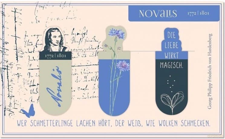 Zakładki magnetyczne Novalis