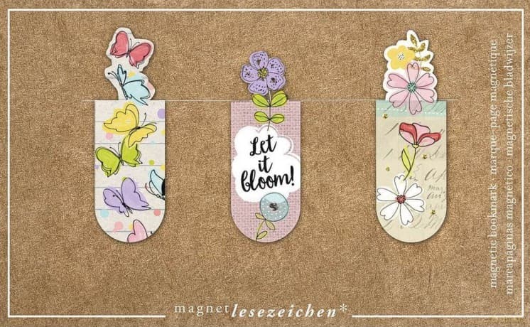 Zakładki magnetyczne Wiosna 2