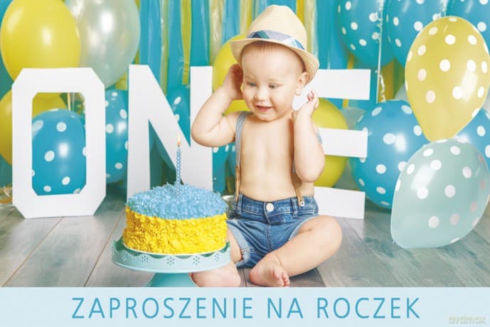 Zaproszenie roczek Pol Mak z ro 44731