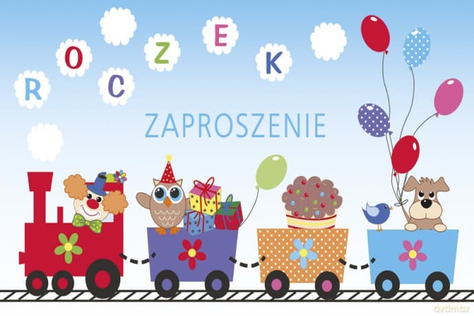 Zaproszenie roczek Pol Mak z ro 46240