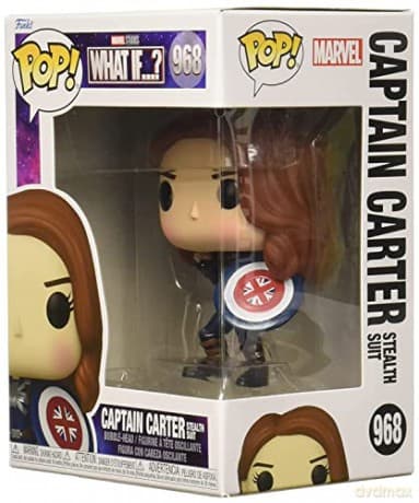 Funko POP! Marvel: What If S3 - Captain Carter (Stealth) [FIGURKA]