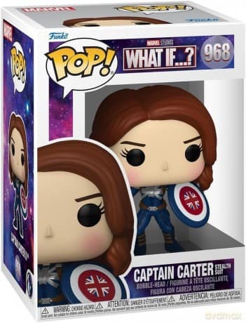 Funko POP! Marvel: What If S3 - Captain Carter (Stealth) [FIGURKA]