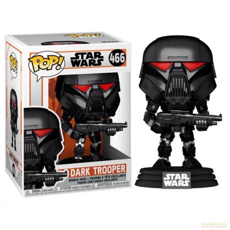 Funko POP! TV: Star Wars The Mandalorian S6 - Dark Trooper (Battle) [FIGURKA]