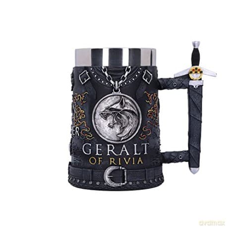 The Witcher Geralt of Rivia Tankard (high: 15,5 cm) / Kufel kolekcjonerski Wiedźmin - Geralt z Rivii (wysokość 15,5 cm)