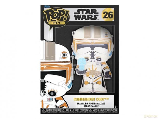 Funko Loungefly POP! Large Pop Pin - Star Wars: Commander Cody [FIGURKA]