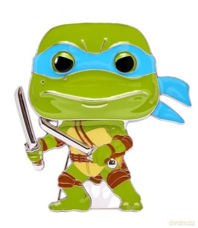 Funko Loungefly POP! Large Pop Pin - Teenage Mutant Ninja Turtles: Leonardo [FIGURKA]