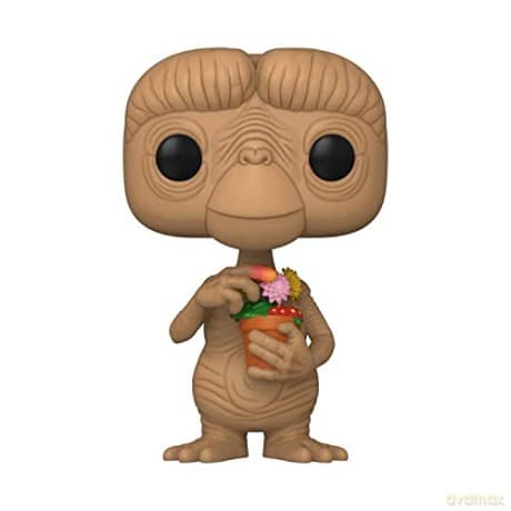 Funko POP Movies: E.T. 40th - E.T. w/ flowers, Multicolore, One Size [FIGURKA]