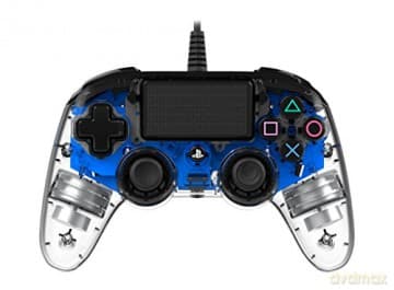 Nacon Compact Controller Ufficiale Sony PlayStation, Crystal Blue