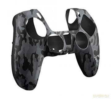 Trust Gaming GXT 748 Silicone Custodie Cover Pelle Antiscivolo per DualSense Controller, PS5 - Nero