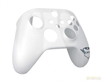 Trust Gaming GXT 749 Silicone Custodie Cover Pelle Antiscivolo per Xbox Controller, Xbox Series X, Xbox Series S, Xbox One (X) - Transparente