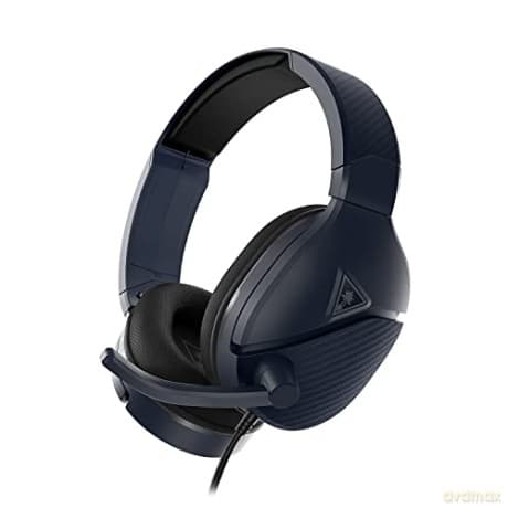 Turtle Beach Recon 200 Gen 2 Blu Scuro Cuffie Gaming Amplificate, PS4, Xbox Series X|S, Xbox One e PC, Nero