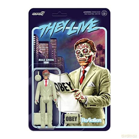 They Live: They Live Reaction Wave 2 - Male Ghoul (Glow)