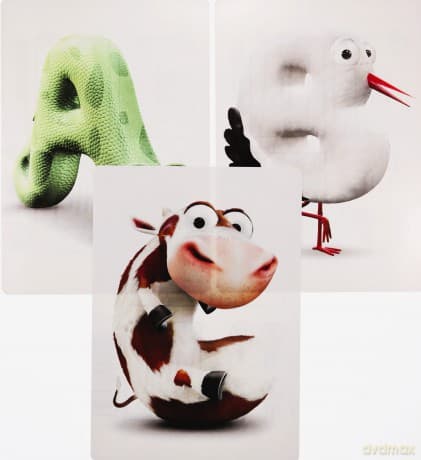 Literki elektrostatyczne TVP ABC