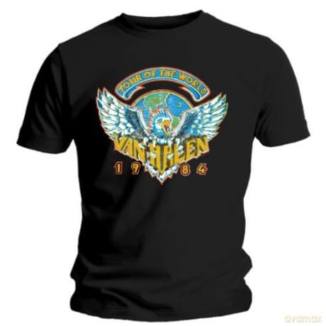 Van Halen: Tour Of The World (Xl * Koszulka Męska)