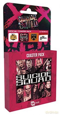 DC Comics Suicide Squad Mix Coaster Pack, Wood, Various