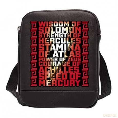 DC COMICS - Messenger Bag Shazam - Vinyl Small Size