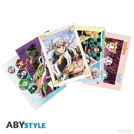 DEMON SLAYER - Postcards - Entertainment District Arc x5 (14,8x10,5)
