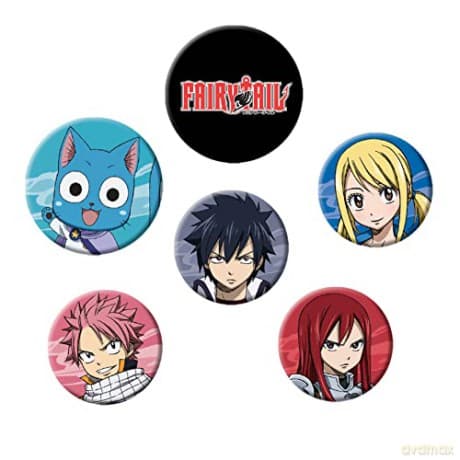 FAIRY TAIL - Badge Pack - Characters