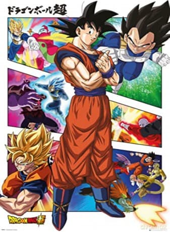 DRAGON BALL SUPER - Poster Maxi 91.5x61 - Panels