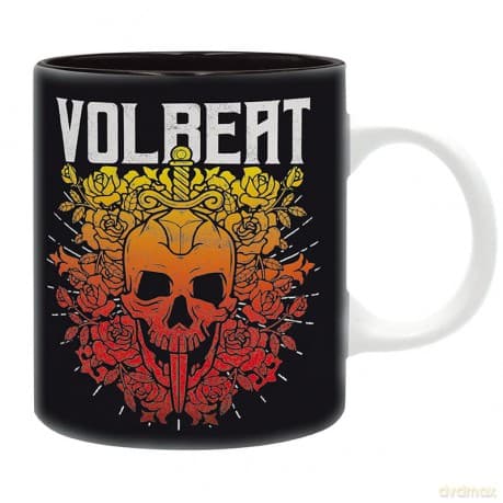 VOLBEAT - Kubek - 320 ml - Skull and Roses with box