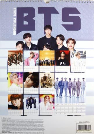 Bts: Bts 2024 Unofficial Calendar [KALENDARZ]