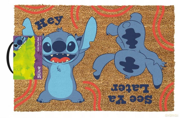 DISNEY Lilio And Stitch Hey / See Ya Later wycieraczka