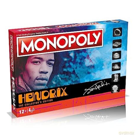 Jimi Hendrix: Jimi Hendrix Monopoly [GRA PLANSZOWA]