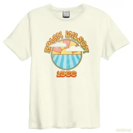 Brian Wilson: Brian Wilson 1966 Amplified Vintage White Xx Large T Shirt