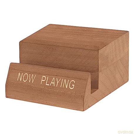 Vinyltonic Now Playing Wooden Stand