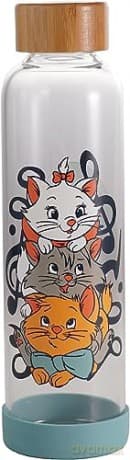 Disney: Water Bottle Glass (500Ml) - Disney The Aristocats
