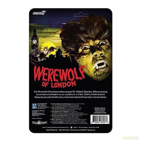 Werewolf Of London: Werewolf Of London Re-Action Figure