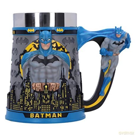 Batman DC The Caped Crusader Tankard (high: 15,5 cm) / kufel kolekcjonerski Batman DC Zamaskowany Krzyżowiec (wys: 15,5 cm)